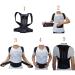 Posture Corrector for and Men Back Correction Waistcoat Therapy-Belt Belt Waist Brace Adjustable Support Kyphosis Humpback Black XXXXX - Buy Online on GoSupps.com