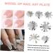 POPETPOP Nail Art Tool Scraper Tool 7.3x7.3cm Silver - Buy Online on GoSupps.com