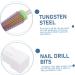 HAPINARY Cuticle Pusher Tool Acrylic Nail Clippers Plastic Women's Nail Bits 4.4x1.2cm As Shown - Buy Online on GoSupps.com