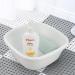 Yarebest 12 Quart Plastic Basin Set of 4 Wash Bin Dishpan White - Buy Online on GoSupps.com