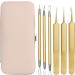 Widybord Stainless Steel Acne Extractor Remover Kit Blackhead Blemish Remove Pimple Needles Treatment Face Skin Care Tools A - Buy Online on GoSupps.com