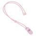 Hearing Aids Clip Portable Security Practical Silicone Hearing Aid Holder with Storage Box for Kids for BTE for Seniors for Adults(Pink)