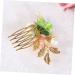 Housoutil Women Hair Comb Bride Hair Comb Wedding Hair Comb Flower Hair Comb Hair Side Comb Women's Hair Accessories Korean - Buy Online on GoSupps.com