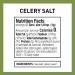 The Spice Hunter Celery Salt Blend - 3.3 oz. Jar | Premium Quality Seasoning - Buy Online on GoSupps.com