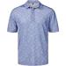 Men's Hawaii Printed Polo Shirt - Casual Short Sleeve Golf & Tennis Shirt - Breathable Blue M - Buy Online on GoSupps.com