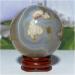 Natural Sphere Cherry Agate Crystal Ball Natural Gemstones Quartz Sphere Fengshui Home Decoration 1pc (Color : 170-190g) - Buy Online on GoSupps.com