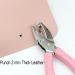 1 Pack 6.3 Inch Length 1/4 Inch Diameter of Heart Shape Hole Handheld Single Paper Hole Punch  Puncher with Pink Soft Thick Leather Cover(Heart 1/4 inch) - Buy Online on GoSupps.com