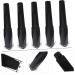 DRESSOOS 5pcs Empty Eyeliner Bottle Empty Mascara Dispensers Compact Empty Tubes Wand Filling - Buy Online on GoSupps.com