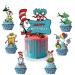 25 Pcs Cat in the Hat Cupcake Toppers Cake Topper Cake decoration for Boys and Girls