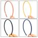 12x8mm Thin Rubber Hair Bands for Girls & Women - Durable Hair Ties with Teeth for Children & Teenagers - Buy Online on GoSupps.com