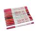 12pcs Waterproof Lip Liner & Eyeliner Pen Set - Multi-Use Lipstick & Eyeshadow Pencils - International Shipping Available - Buy Online on GoSupps.com