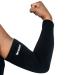 Senston Arm Support - Compression Arm Sleeve for Tendonitis and Arthritis - All Sports for Men/Women/Youth Compression Breathable Sweat Absorbent Black L