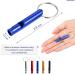 15pcs Aluminum Alloy Sports Whistle - Loud Emergency Mini Whistles Keychain for Outdoor Safety - Buy Online on GoSupps.com