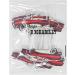 Red Convertible Classic Car Cupcake Topper Picks for Birthday Cake Decorations - Buy Online on GoSupps.com