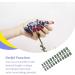 dijiusidy Women Glitter False Nails Frosted Artificial Press On Manicure Tools Polished Wearable Ultrathin Full Cover Patch Light Blue - Buy Online on GoSupps.com