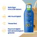 Nivea Sun Protection & Care Sun Milk LSF 50+ (3-Pack) - 200 ml Sunscreen for 48h Moisture & Immediate UVA/UVB Protection - Buy Online on GoSupps.com