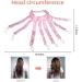 Octopus Heatless Curling Rod Headband - Pink | Soft No Heat Hair Curlers for DIY Styling - Buy Online on GoSupps.com