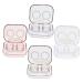 Ultechnovo 4 Series Box Storage Box for colored eye contact applicator Contact lens container for outside lentils dose lens pockets cosmetic container toilet article container