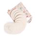 Organic Washable Breast Pads 10 Pack | Reusable Nursing Pads for Breastfeeding with Carry Bag Regular 10-Count Beige Multicolored