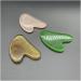 Resin Jade Gua Sha Facial Massage Tool - Green Beauty Scraping Roller for Spa Treatments - Buy Online on GoSupps.com