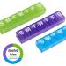 Ezy Dose Weekly 7-Day Pill Organizer & Vitamin Case - Small Compartments, Color May Vary - Buy Online on GoSupps.com
