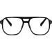Feizedy Retro 70s Reading Glasses - Blue Light Filter Square Nerd Glasses for Men & Women - Clear Lens +1.50 Black - Buy Online on GoSupps.com