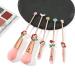 Coshine Mermaid Princess Makeup Brushes - 5pcs Pink Polly Anime Metal Brush Set - Buy Online on GoSupps.com