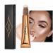 Highlighter Stick Makeup Bronzer Stick With Cushion Applicator Makeup Blushh Highlighter Contour Glitter Matte Natural Brightening Face Makeup Smooth Creamy Matte Finish Liquid Stick For Women