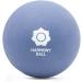 1 massage ball 9.0cm made of natural rubber pleasantly supple perfect for fascia and self-massage (9.0 cm purple) Purple 9.0 cm