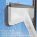 Squeegee For Window Cleaning with Spray and 3 Pads 2024 New Double Sided Spray Window Cleani Retractable Cleaner Spray Glass White 30cm+35cm - Buy Online on GoSupps.com