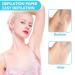 300 HP Hair Removal Paper - Nonwoven Depilatory Wax Strips for Legs Arms & Armpits | Fleece Epilator Strips (3 Pack) - Effective Beauty Tool for Smooth Skin - Buy Online on GoSupps.com