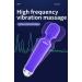 NARLO Upgraded Vibrate Wand Massager - 5 Patterns, 10 Speeds, Waterproof - Luminous Purple - Buy Online on GoSupps.com