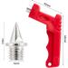 22 Pieces Sprint Replacement Spikes for Sports Shoes - 7mm Length 5mm Diameter with Wrench - Ideal for 100-400m Rubber Track Racing - Buy Online on GoSupps.com