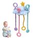 Travel Activity Toys with Pull Cord for Babies | Adjustable Hanging Interactive Nativity Toys for Early Development | Child-Friendly Blue Toys - Buy Online on GoSupps.com