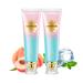 2Pack Niacinamide Whitening Toothpaste Niacinamide Toothpaste Intensive with Natural Gentle Care Deep Stain Removal for Yellow Teeth Peach Flavor Improves Gum Health Fresh Breath