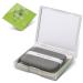 Oil Blotting Sheets for Face Blotting Paper For Oily Skin Green Tea 100 sheets with Portable Mirror Case & Makeup Puff Oil Absorbing Sheets For Face 1 set Green Tea