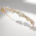 SWEETV Crystal Tiara Rhinestone Bridal Headband - Gold Wedding Hair Accessory for Bride - Buy Online on GoSupps.com