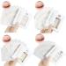 4 boxes Eyelid Tape Invisible Double Eyelid Lifter Strips Breathable&Waterproof Instant Eyelid Lift for Heavy Saggy Hooded Uneven Mono-eyelids with Fork Rods and Tweezers