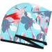 Floral Flamingo Microfiber Hair Towel | Soft Super Absorbent Quick-Dry Wrap for Long Curly and Thick Hair - International Shipping - Buy Online on GoSupps.com