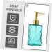 3oz Cucumber Glass Lotion Bottle with Lid - Travel-Ready Storage Container & Dispenser for Soap | Ideal for Bathroom Use - Buy Online on GoSupps.com