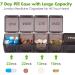 Shop Asija Extra Large Pill Organizer 2 PCS - XL Weekly Pill Box for Vitamins & Supplements - Jumbo Medicine Organizer with Large Capacity - Buy Online on GoSupps.com