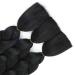 Pre Stretched Black Braiding Hair 24 Inches - 3 Bundles/Lot (1#) | Braid in Hair Extensions for Twists - Buy Online on GoSupps.com