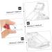 Mikinona Nail Kits 84 pcs Tool Nail Clip Fiberglass Clamp LED Extension Kit Art Tip Clamps Accessories Salon Building Fixing DIY for Fixation Finger A Fake Pinchers Quick Tips Forms Manicure Tools 4X3X2CMx7pcs White Pinkx7pcs - Buy Online on GoSupps.com
