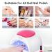 SUNUV 48W UV LED Gel Nail Lamp | Professional Salon Nail Dryer for Gel Polish | 4 Timer Settings | Includes Pink Pad - Buy Online on GoSupps.com