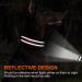 Joytale Personalized Reflective Nylon Dog Collar | Engraved Custom Name Plate | 12 Colors & 5 Sizes | for Puppy Small Medium Large Dogs | Red - Large (1.0 x 16-24) - Buy Online on GoSupps.com
