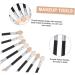 Mikinona Eye Makeup 30pcs Eye Shadow Stick Makeup Face Sponge for Makeup Eyeshadow Sticks Double Sided Woman - Buy Online on GoSupps.com