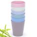 HM-tech 6pcs Bamboo Kids Cups for Baby feeding  Toddler cups for Drinking Tableware for Baby Toddler Kids Bamboo Kids Dinnerware sets Cup 03
