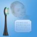 5 Pack Vibe Series Compatible Replacement Toothbrush Heads with Nylon Bristles - Black - Buy Online on GoSupps.com