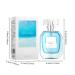 Mens Perfume Delicate Vegan Eau De Parfum Sweet Beauty Products Suitable for Special Occasions Perfume Gift for Men 8.3x4.6cm Light blue - Buy Online on GoSupps.com