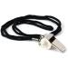 H&S Stainless Steel Trill Pipe Set - Metal Sports Whistles for Trainers Teachers Referees & Kids - Durable Black Band Design - Buy Online on GoSupps.com